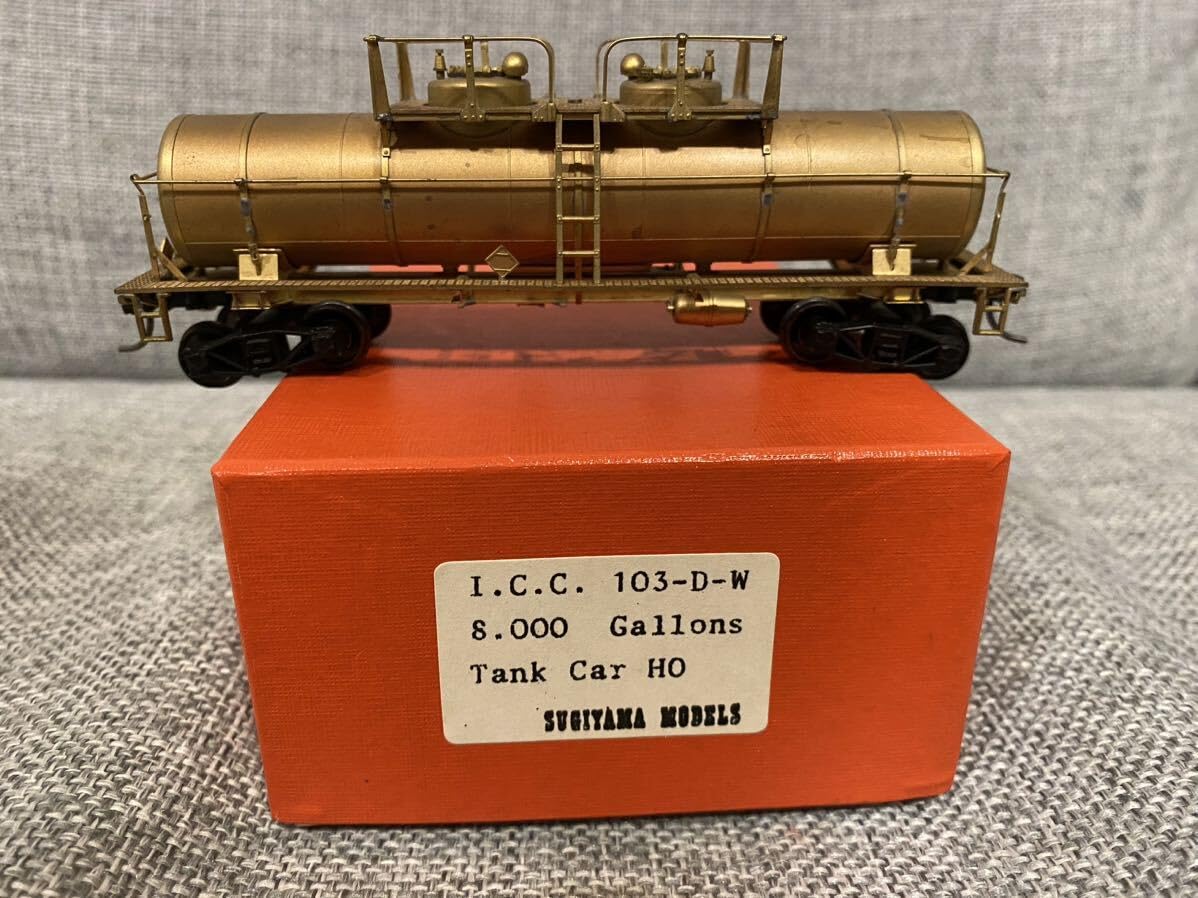 Amazon.co.jp: 杉山模型 HO アメリカ型 タンク貨車 I.C.C 103-D-W